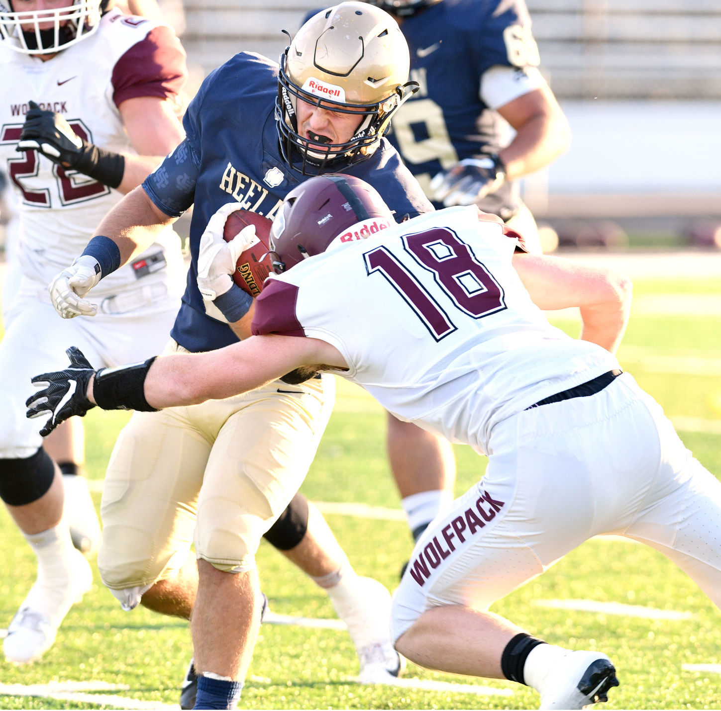 Heelan vs Western Christian football